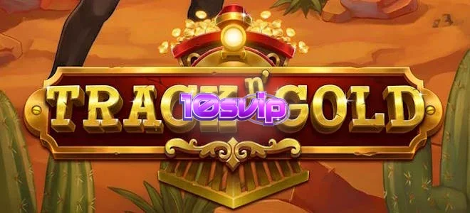 Tampilan visual slot Track n’ Gold dengan nuansa kereta api klasik